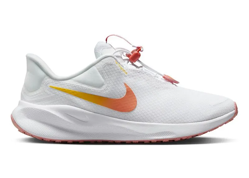 Nike Revolution 7 EasyOn White University Gold Magic Ember (FN7999-100)