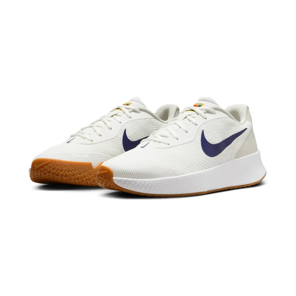 Nike Court Vapor Lite 3 HC Summit White Light Bone Gum Medium Brown Binary Blue (FZ2155-100)