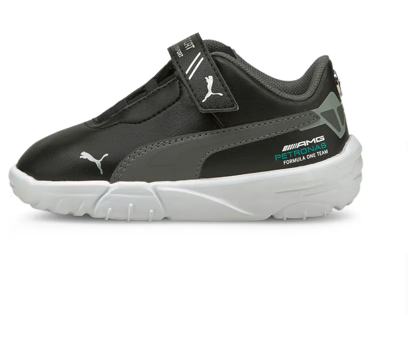 Puma Mercedes F1 Drift Cat Delta motorsportschoenen baby’s Zilver/Zwart (306922-02)