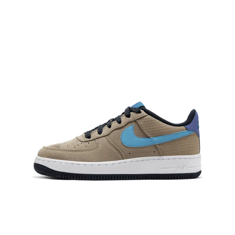 Nike Air Force 1 LV8 2 Khaki (GS) Khaki/Persian Violet/Blue Fury (CN5710-201)