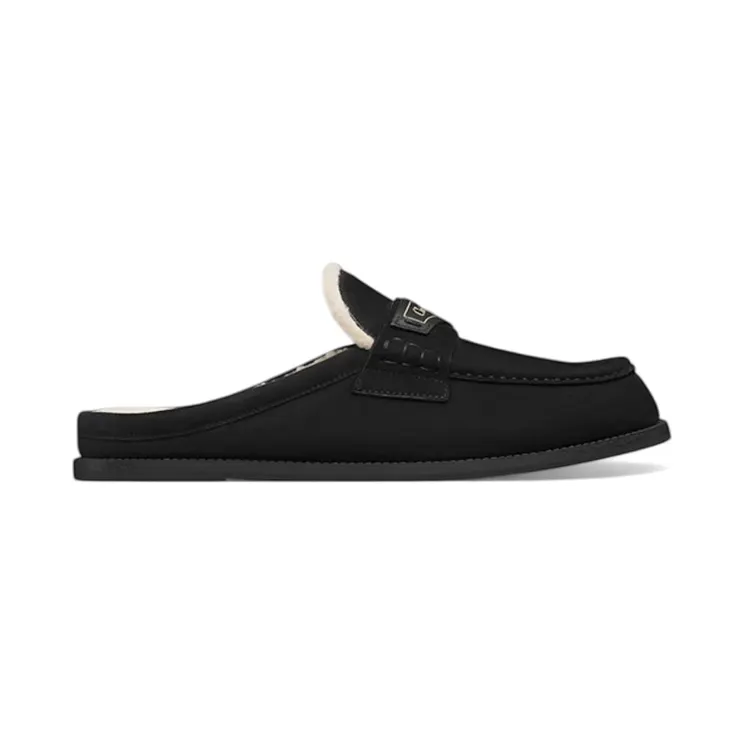 Dior Boy Mule Black Suede Goatskin (KDB922SKU_S900)