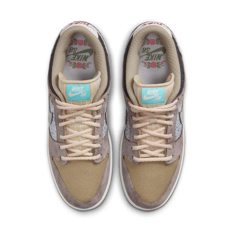 Nike SB Dunk Low Pro Premium Baroque Brown/Sand Drift/Dark Smoke Grey/Summit White (FZ3129-200)