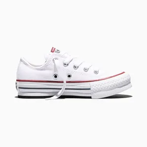 Converse Chuck Taylor All Star Lift Platform Wit/garnet/navy