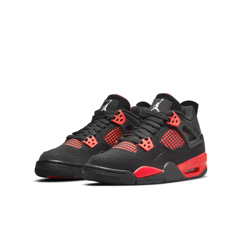 Air Jordan 4 Retro Red Thunder (GS) (408452-016)