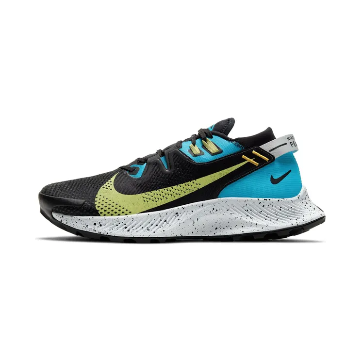Nike Pegasus Trail 2 Black “Off-Noir / Laser Blue / Dark Sulphur / Limelight” (CK4309-003)