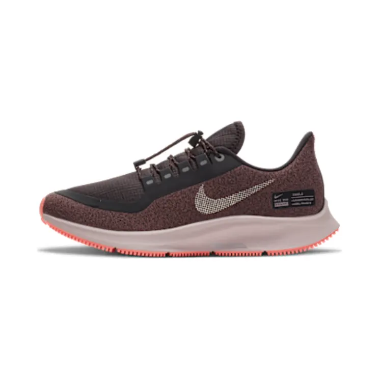 Nike Air Zoom Pegasus 35 RN SHLD Oli “Oil Grey / Smokey Mauve / Particle Rose / Metallic Silver” (AA1644-001)