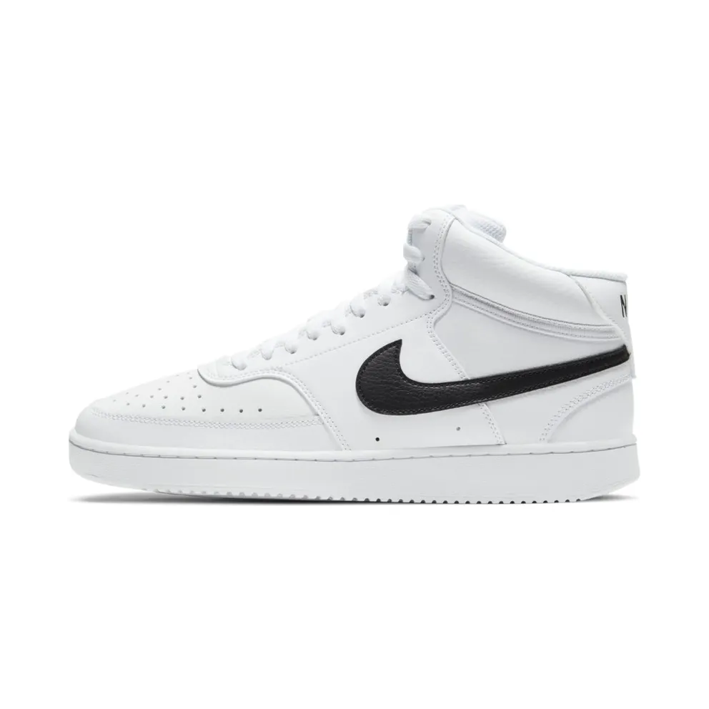 Nike Court Vision Mid White Black White/White/Black (CD5466-101)