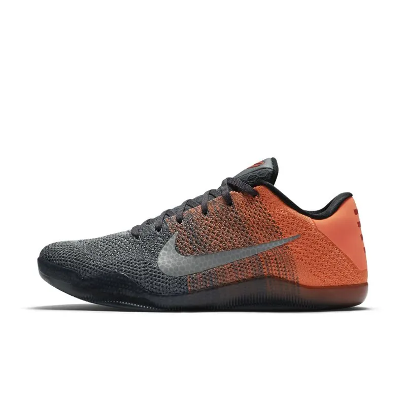 Nike Kobe 11 Elite Low Easter (2016) Dark Grey/Bright Mango-Court Purple-Volt (822675-078)