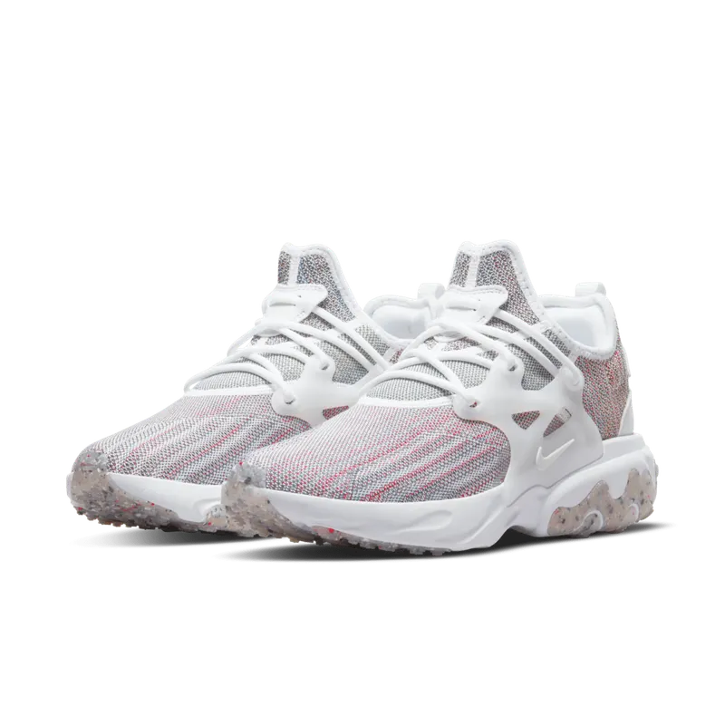 Nike React Presto Flyknit Multi White White/Gum Light Brown-White (CN1709-100)