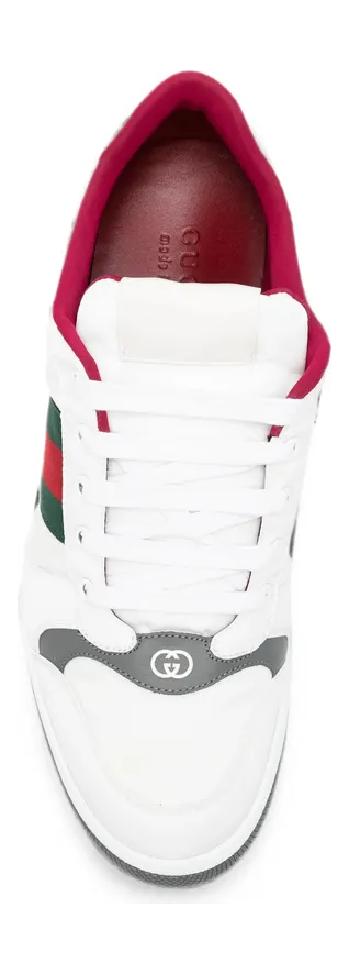 Gucci Web-stripe Interlocking G “White” (A00147 FAGAU 9059) (2)