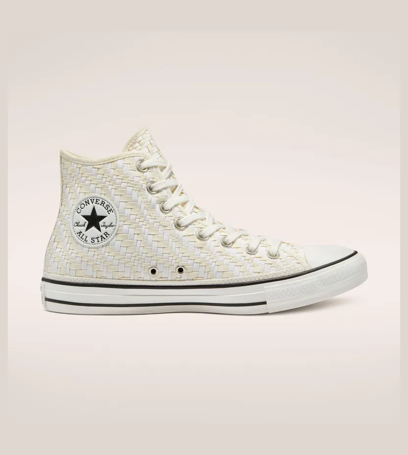 Converse Tonal Weaving Chuck Taylor All Star High Top White/black/black (171075C)