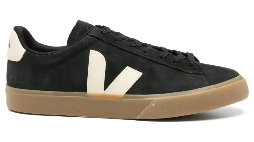 VEJA Sneakers aus Wildleder mit Logo-Patch – Schwarz (CPM0322311B)