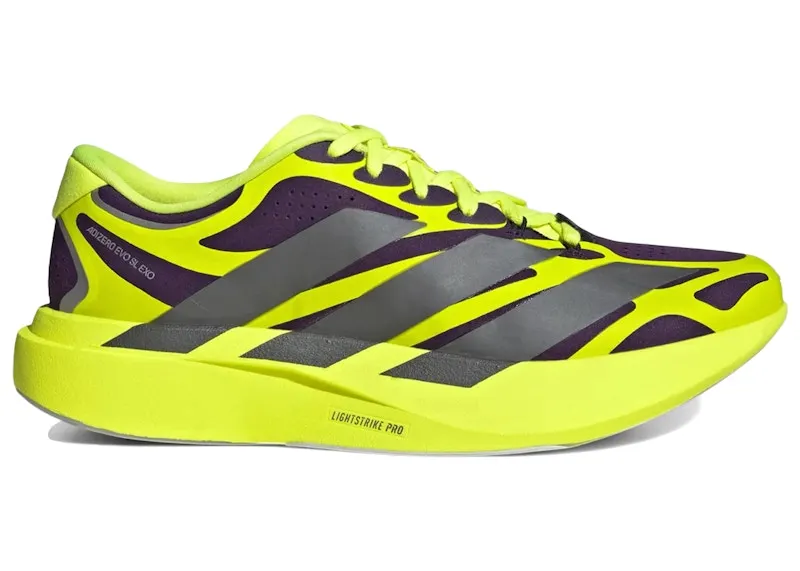 adidas Adizero Evo SL EXO Aurora Plum Solar Yellow (KI4772)