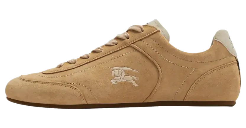 Burberry Suede Knight Runner “Flax Beige / Dove Beige” (8127800)
