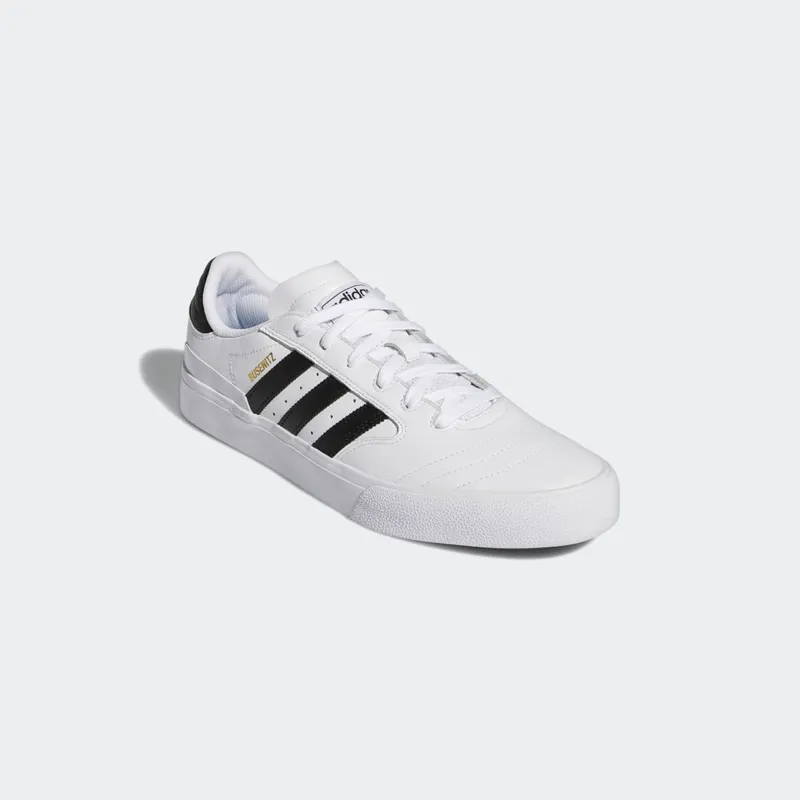 adidas Busenitz Vulc II Cloud White / Core Black / Gold Metallic (H04887)