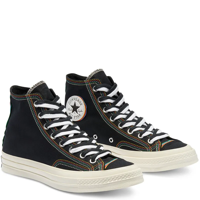 Converse Chuck Taylor All-Star 70s Hi Layers Black Black/Egret (169046C)