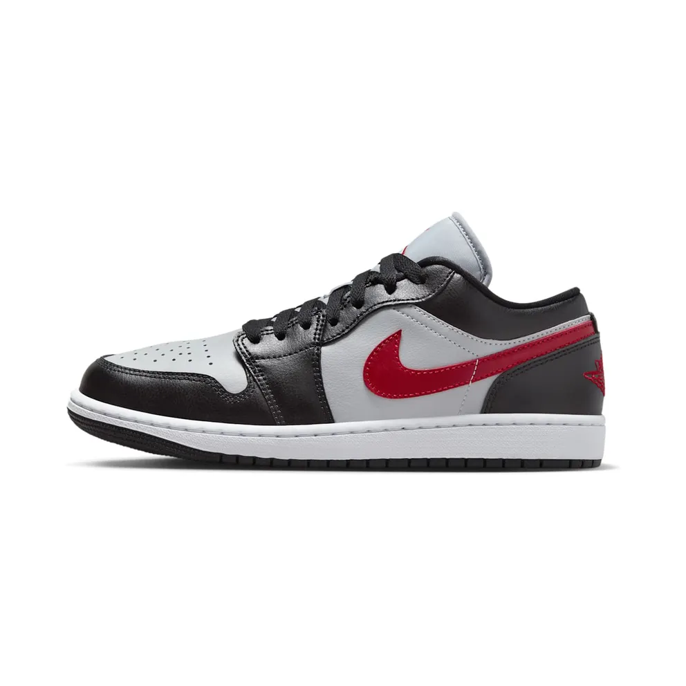 Air Jordan 1 Low “Black / Grey / Red” (DC0774-062)