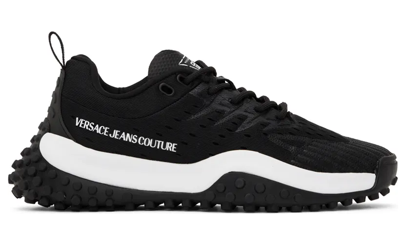 Versace Jeans Couture Black Hyber Sneakers (E73YA3SN3EZS403)