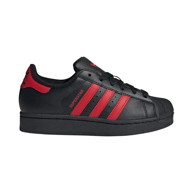 adidas Superstar II Core Black Better Scarlet (JH7902)
