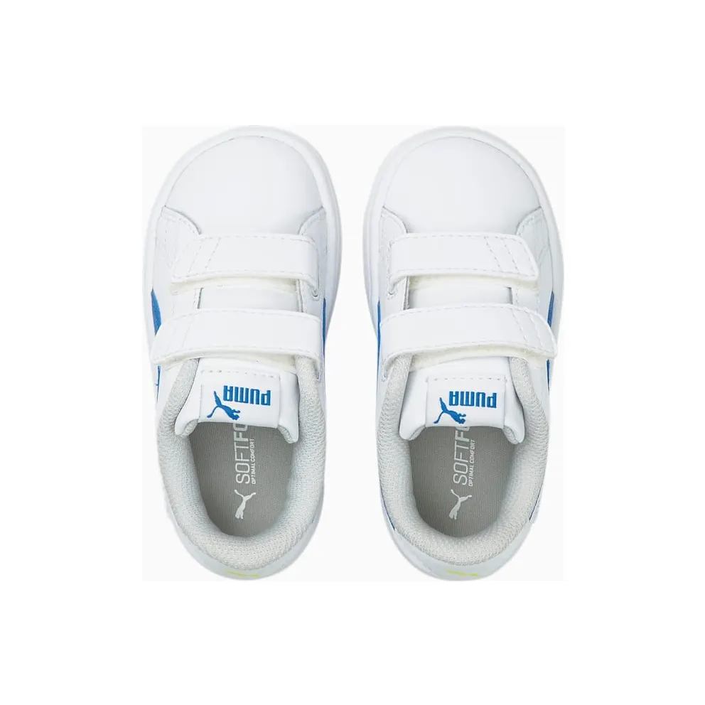 Puma Smash v2 White/Blue (365174-33)