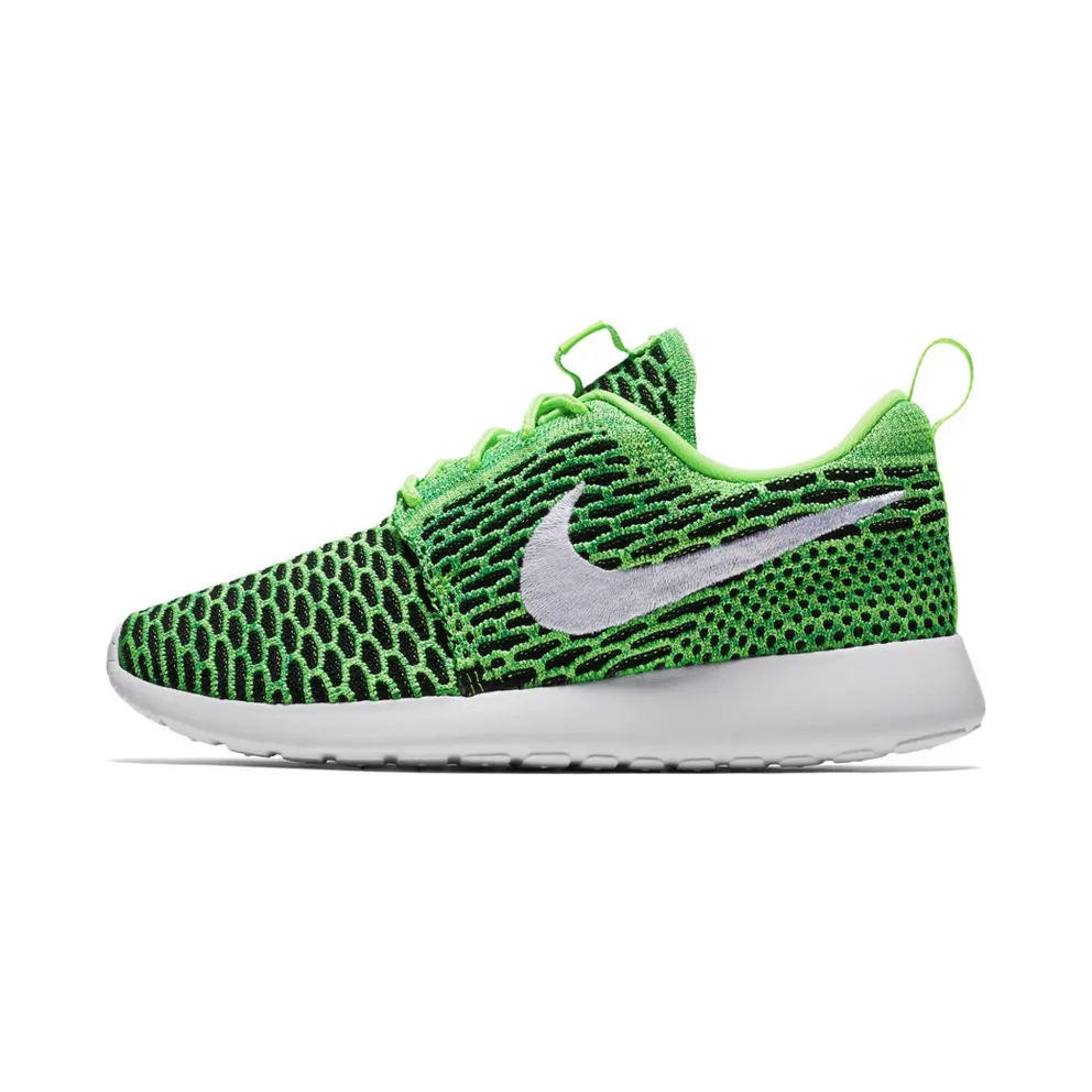 Nike Roshe One Flyknit Voltage Green White-Lucide Green (W) Voltage Green/White-Lucide Green (704927-305)