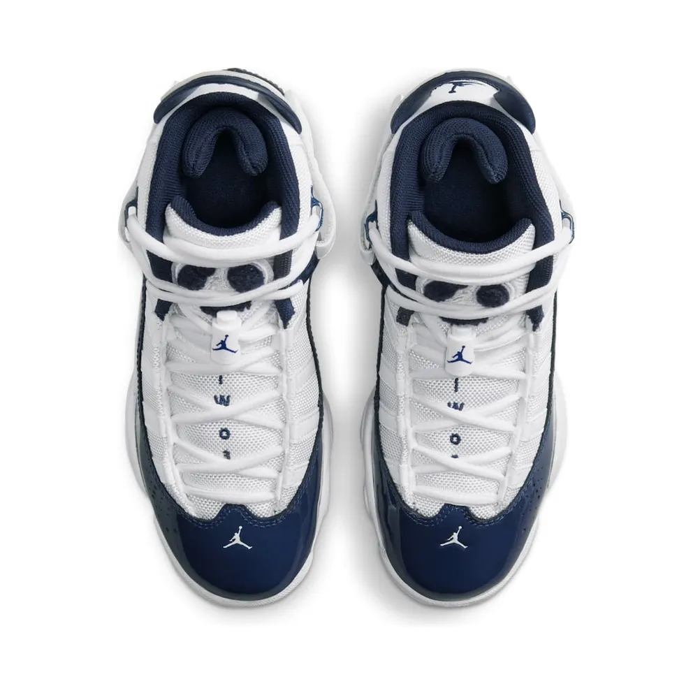 Jordan 6 Rings White Midnight Navy (323419-124)