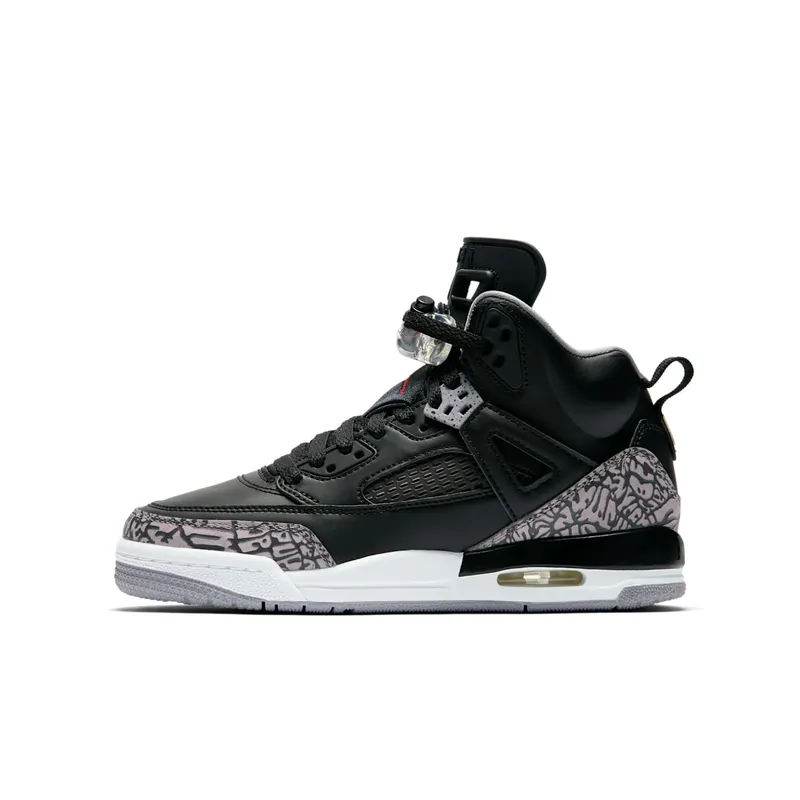 Jordan Spizike Black Cement (GS) Black/Varsity Red-Cement Grey-White-Dark Grey (317321-034)