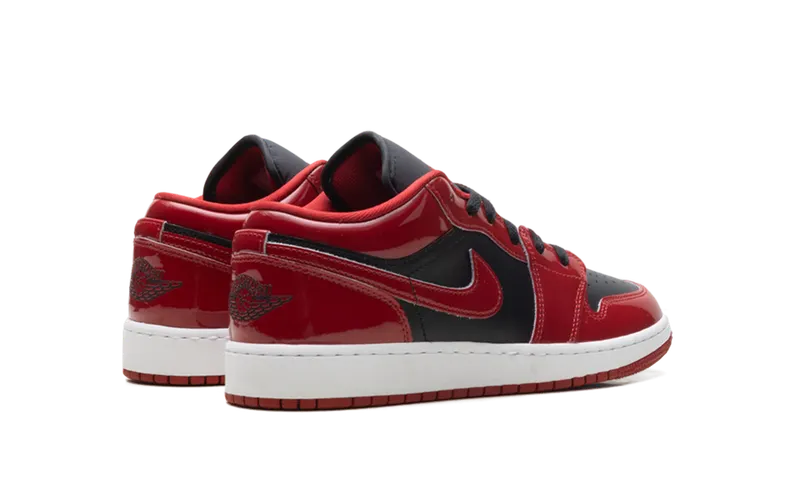 Air Jordan 1 Low SE GS “Patent Bred” (HV4396-006)