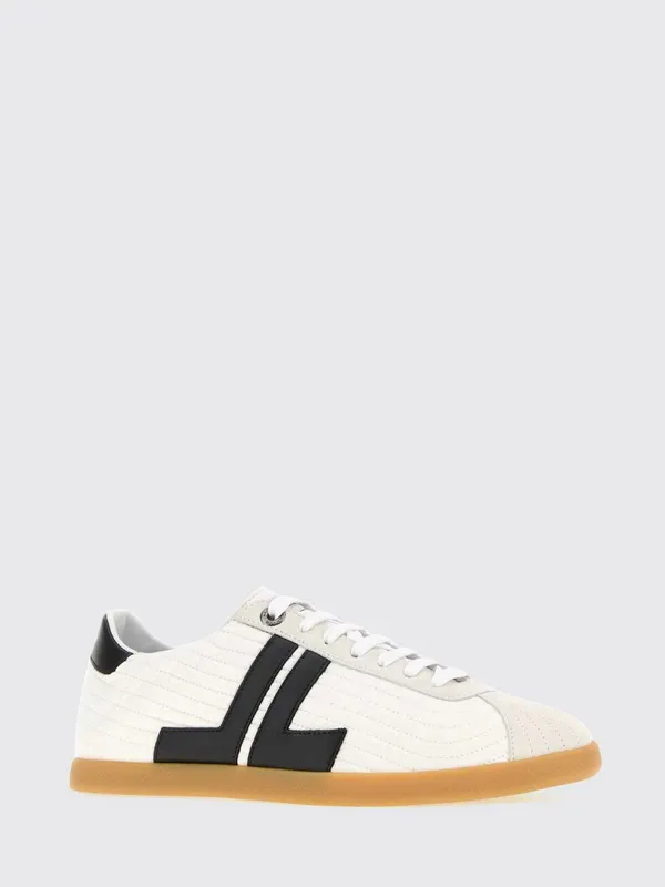 Lanvin Glen Quilted Monogram Nylon with Leather Details White (FUSKZL01NYSQ0010)