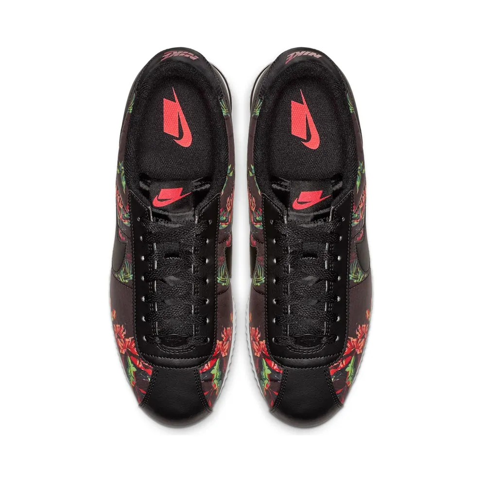 Nike Cortez Floral Black/Black-Red Orbit-Summit White (BV6067-001)
