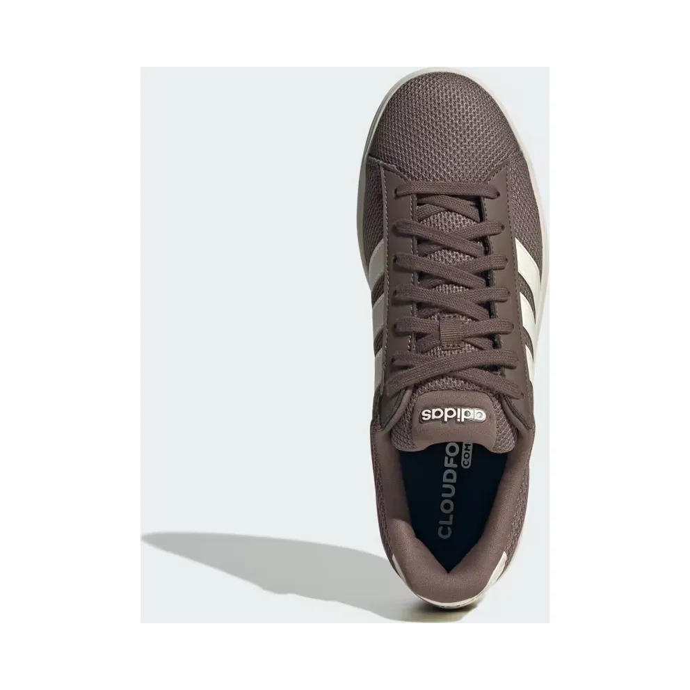 adidas Grand Court 3.0 “Earth Strata / Off White / Pure Ruby” (JQ7302)