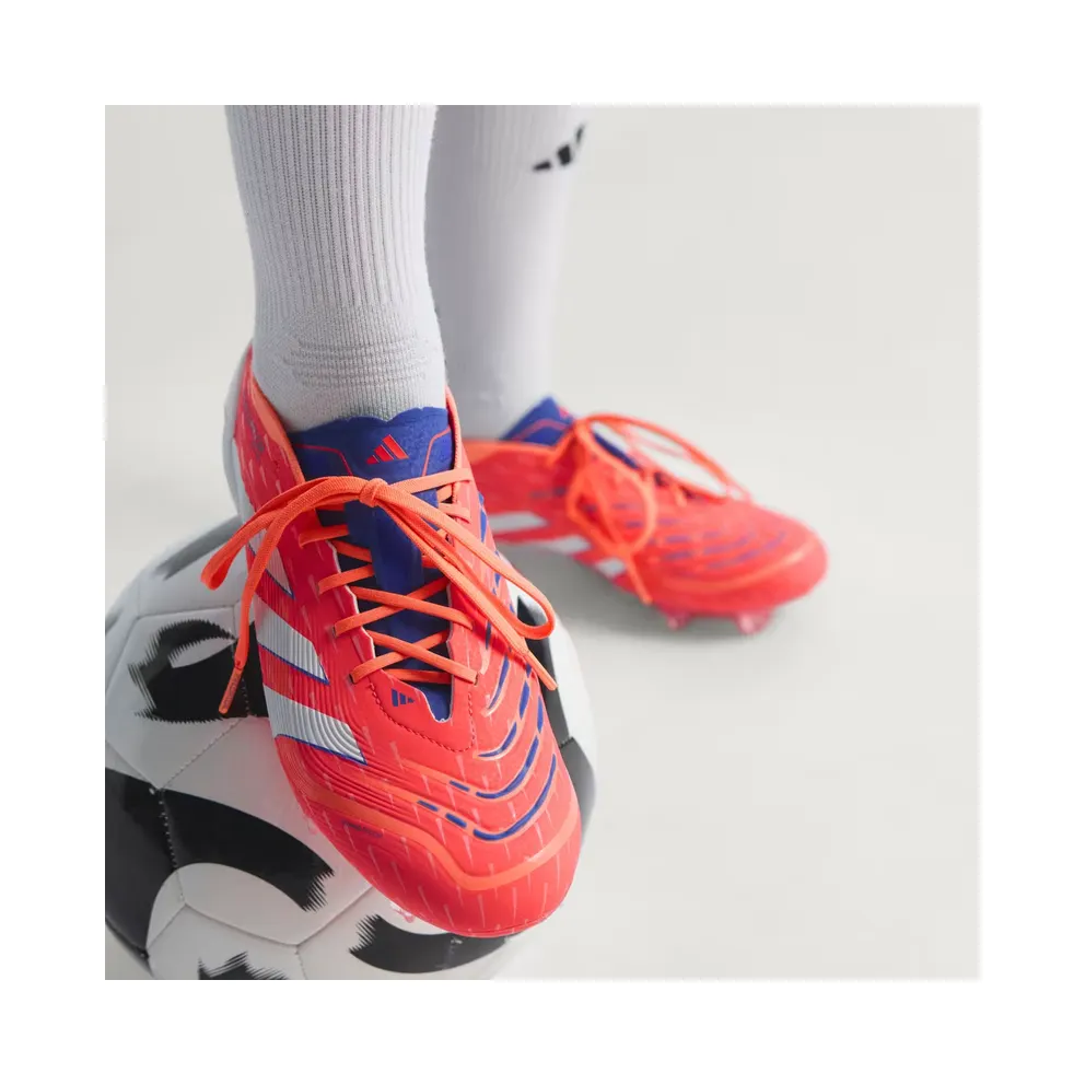 adidas Predator Elite Firm Ground Boots “Signal Coral / Cloud White / Beam Orange” (JI1083)