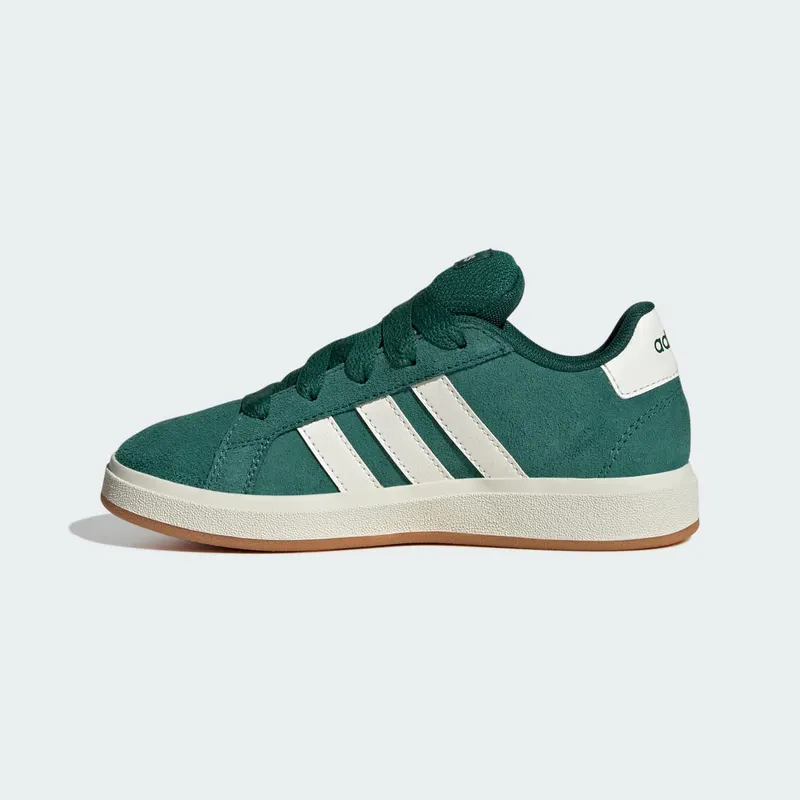Adidas Grand Court 00s Kids Collegiate Green / Off White / Gum (JP5893)