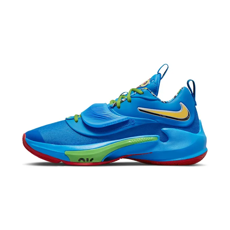 Nike Zoom Freak 3 “Photo Blue / White / Action Red / Black” (DC9364-400)