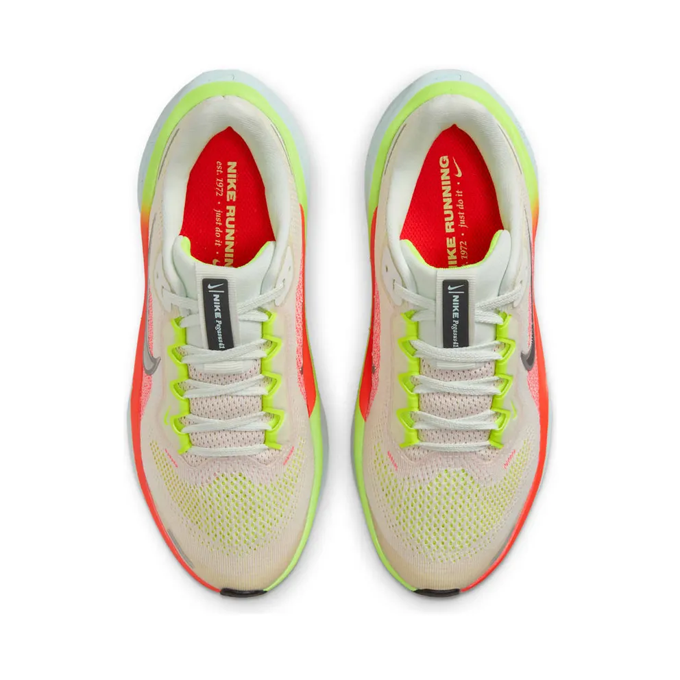 Nike Air Zoom Pegasus 41 Summit White Bright Crimson Glacier Blue Chrome (FN5041-100)