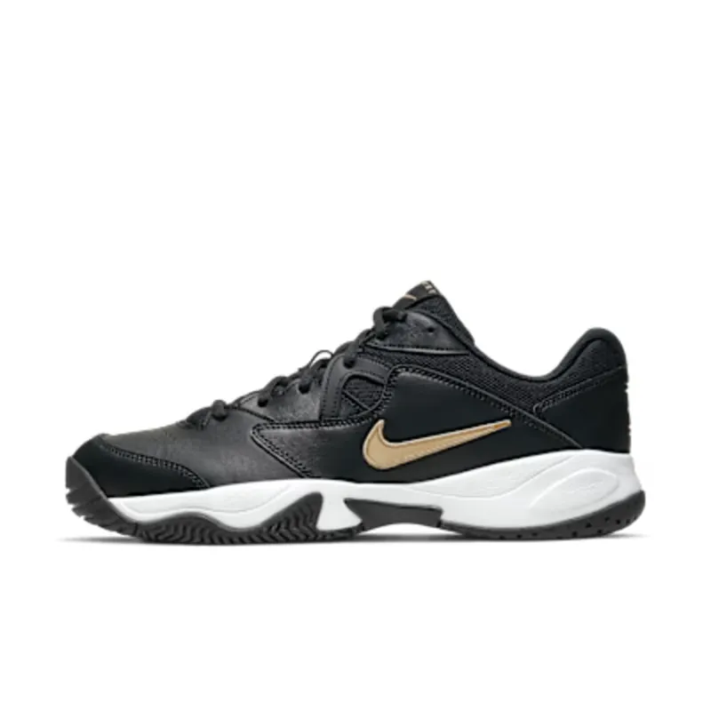 Nike Court Lite 2 “Black / White / Metallic Gold” (AR8836-012)