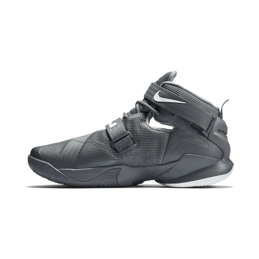 Nike LeBron Soldier 9 Cool Grey White Cool Grey/White-Wolf Grey (749417-003)