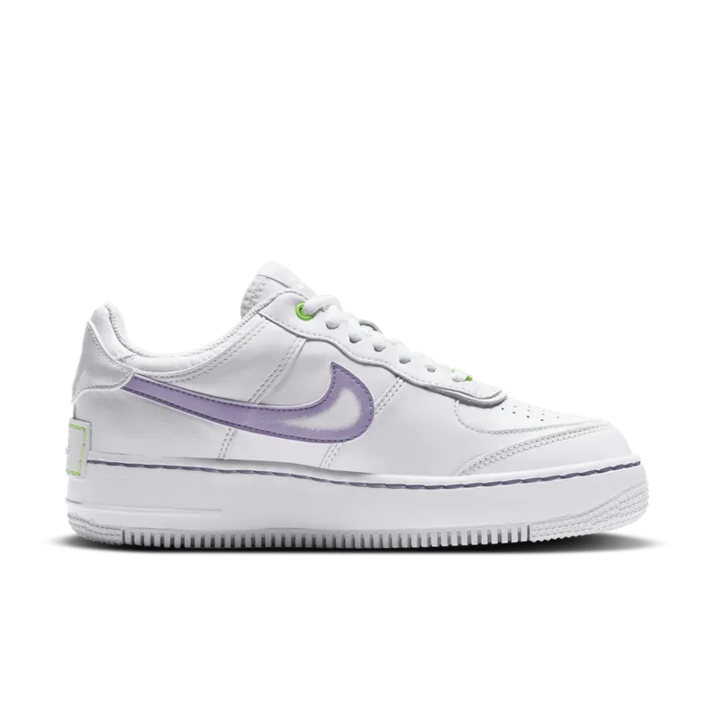 Nike Air Force 1 Shadow White Electric Green (W) (DD9684-100)