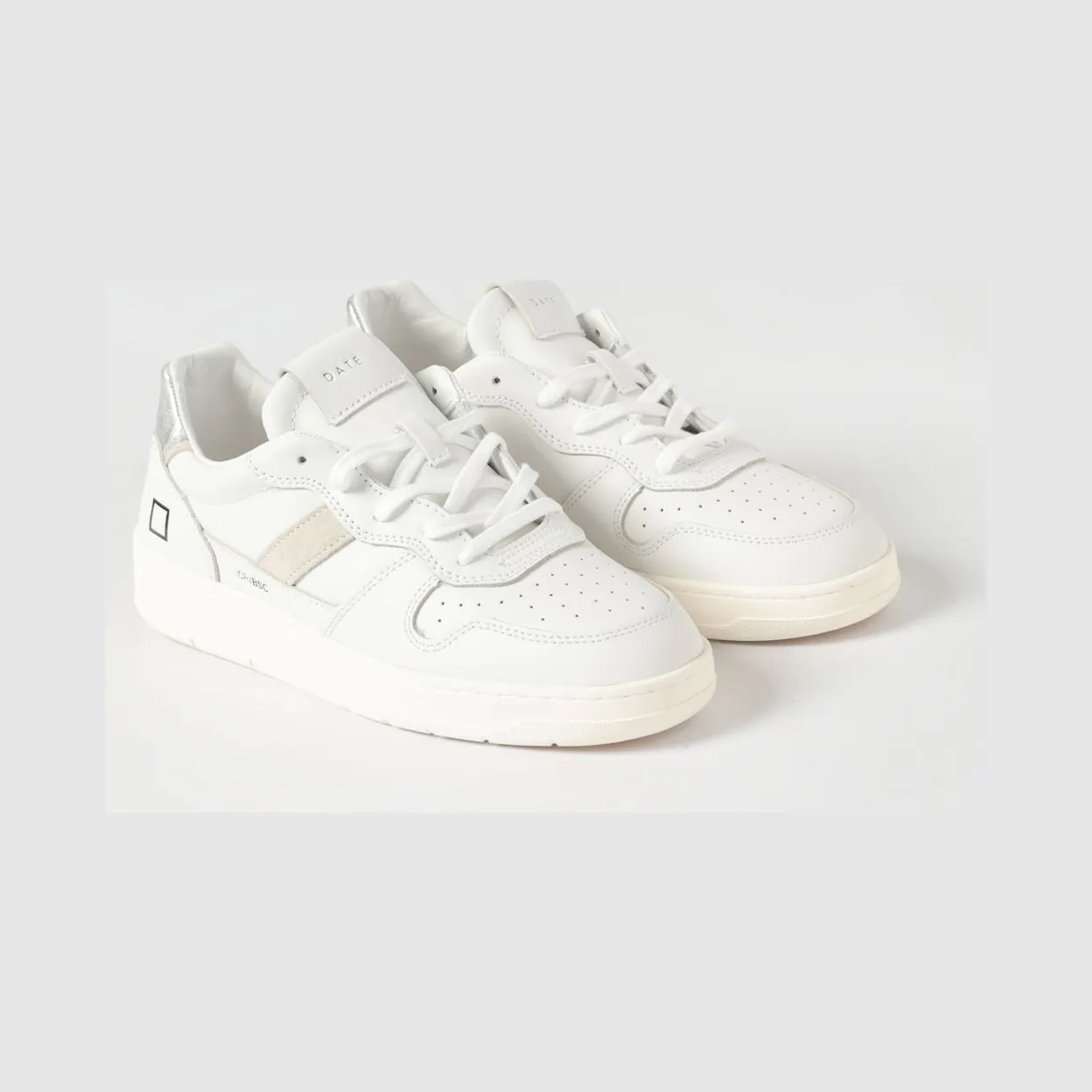 D.A.T.E D. A.T. E. Court 2.0 Basic Sneakers in Leather White (W441C2BAWS)