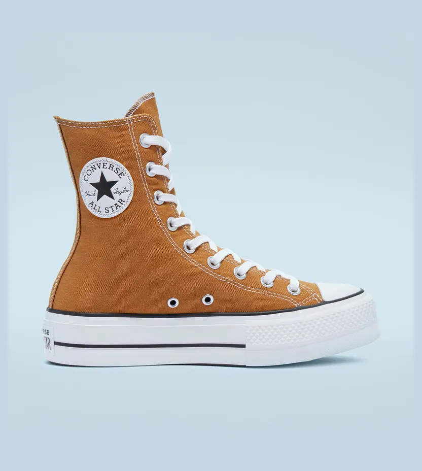 Converse Converse Color Extra High Platform Chuck Taylor All Star High Top Dark Soba/white/black (171087C)