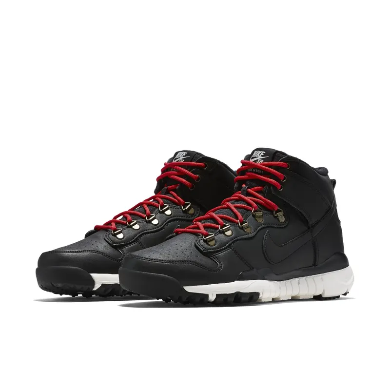 Nike SB Dunk High Boot Black Sail Black/Black-Sail-Ale Brown (806335-012)