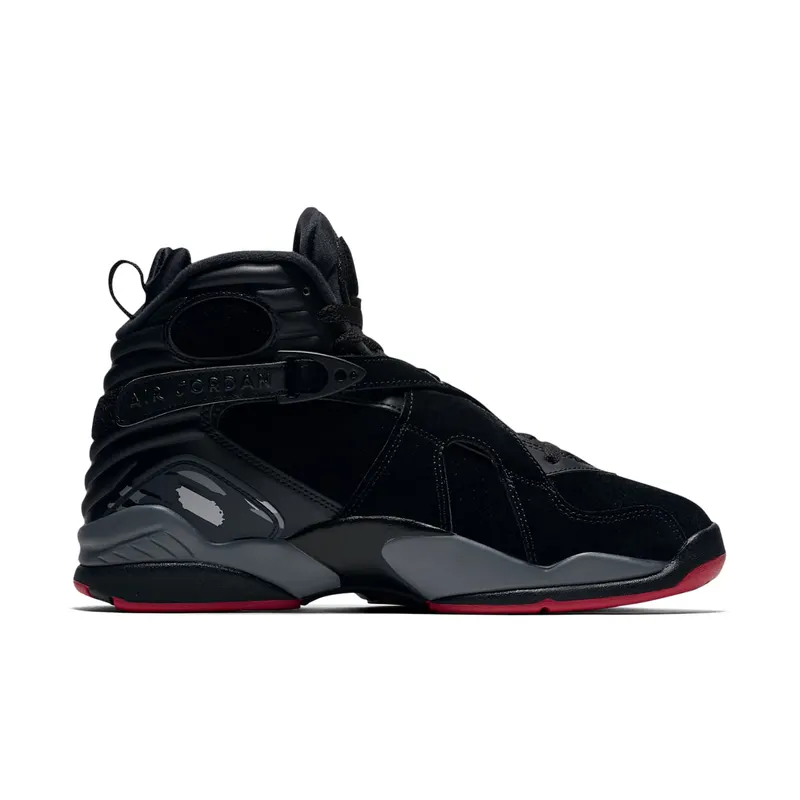 Jordan 8 Retro Black Cement Black/Gym Red-Black-Wolf Grey (305381-022)
