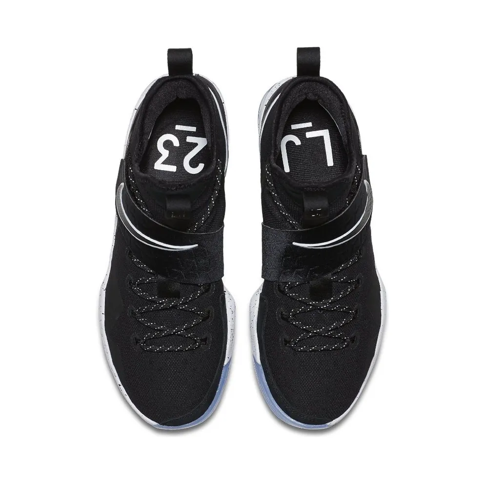LeBron 14 “The Chasedown” White/Black-Ice (921084-002)