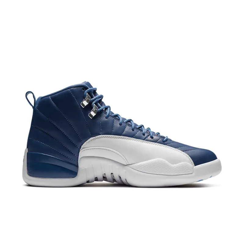 Jordan 12 Retro Indigo Stone Blue/Legend Blue-Obsidian (130690-404)