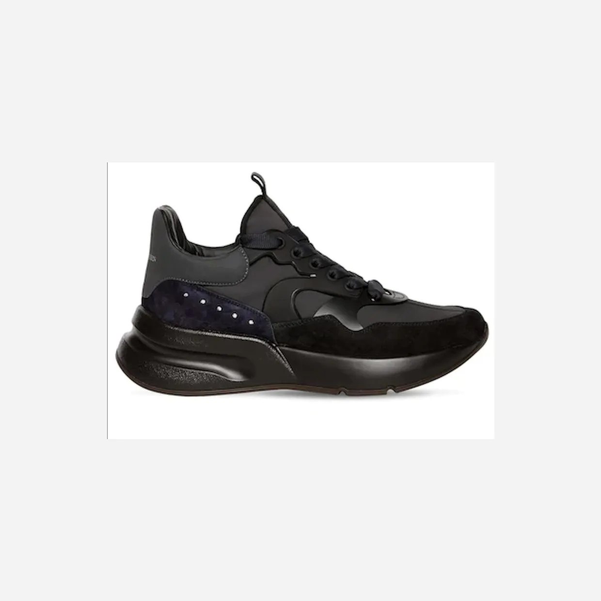 Alexander McQueen Mesh Runner Black (2)