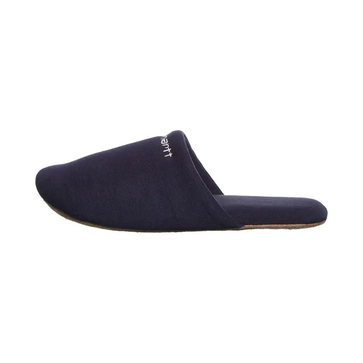 Carhartt WIP Script Embroidery Slippers Enzian / White (I029924.0ZJ.XX)