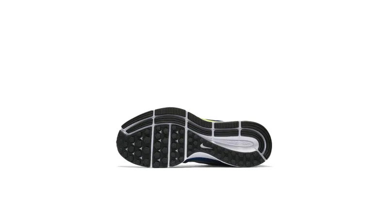 Nike Zoom Pegasus 34 Black Volt Racer Blue (GS) Black/Chrome-Volt-Racer Blue (881953-005)