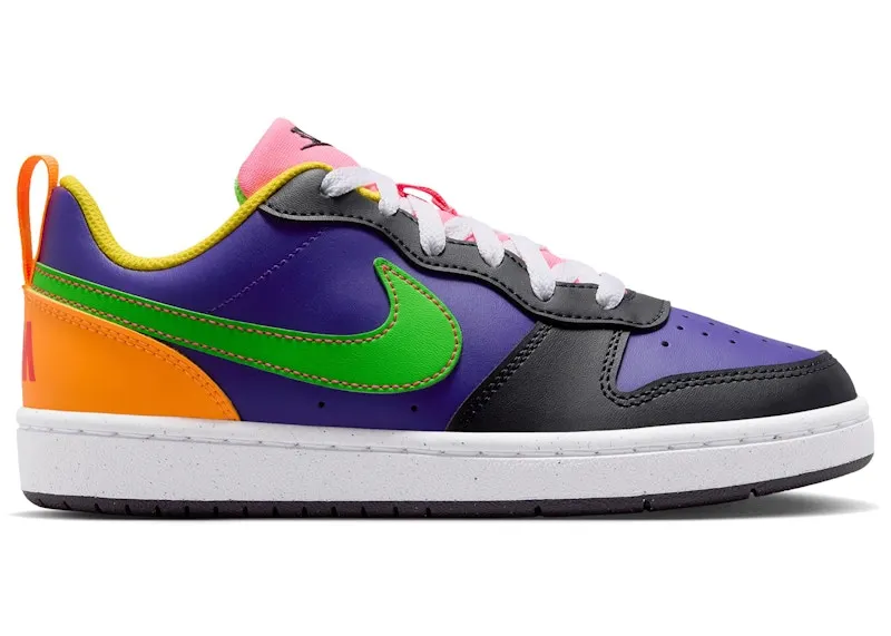 Nike Court Borough Low Recraft Court Purple Pink Green Strike (DV5456-502)