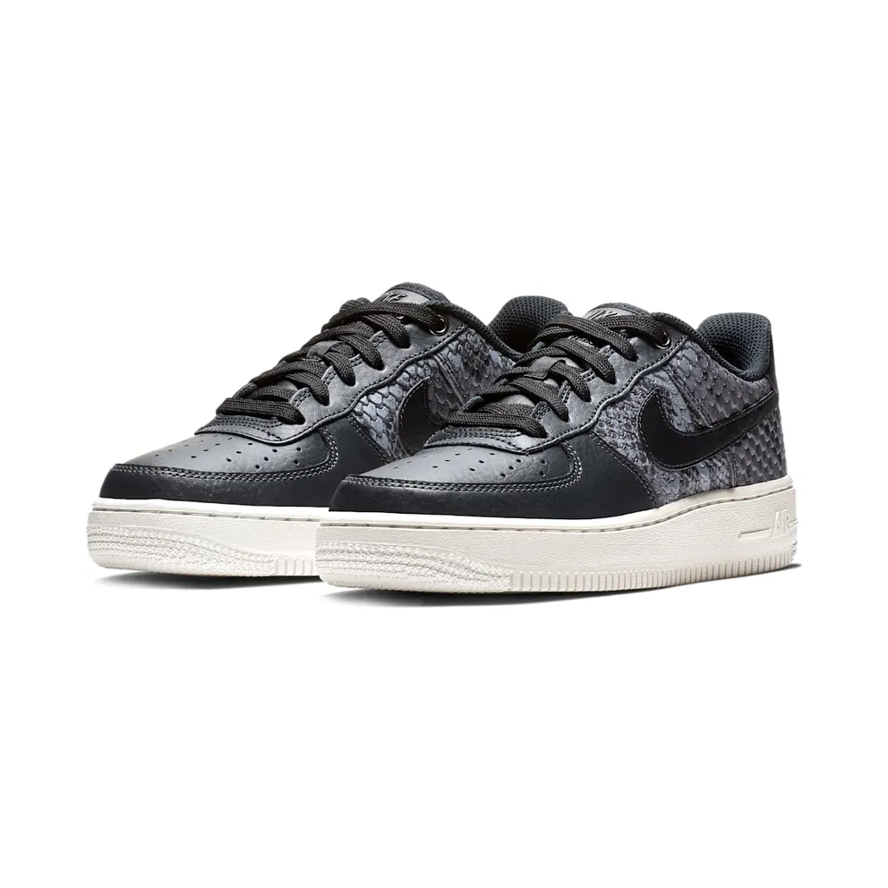Nike Air Force 1 Low Snake Anthracite Black (GS) Anthracite/Black-White (820438-007)