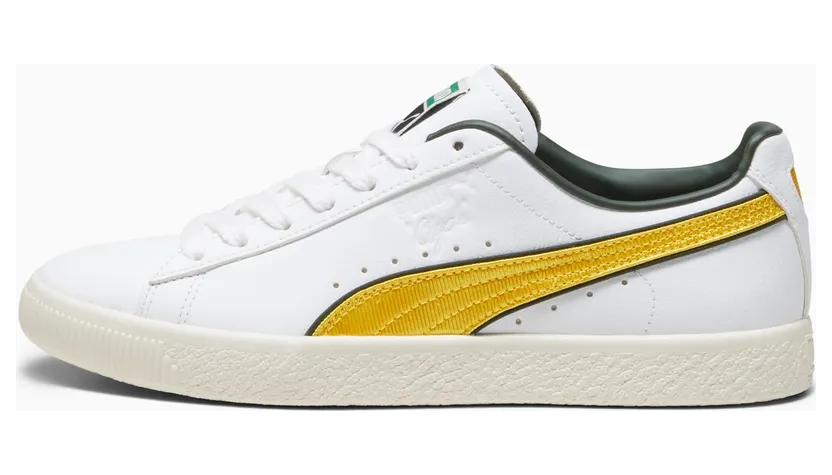 Puma Clyde Varsity Wit/Geel (394684-02)